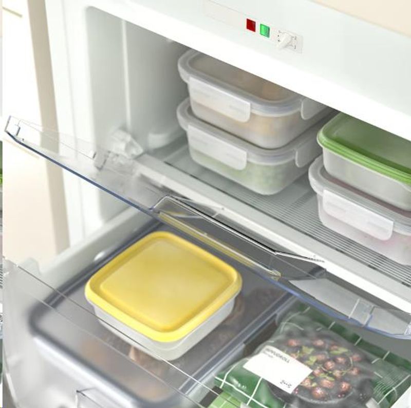 IKEA LAGAN Fryseskap, integrert, 85 l