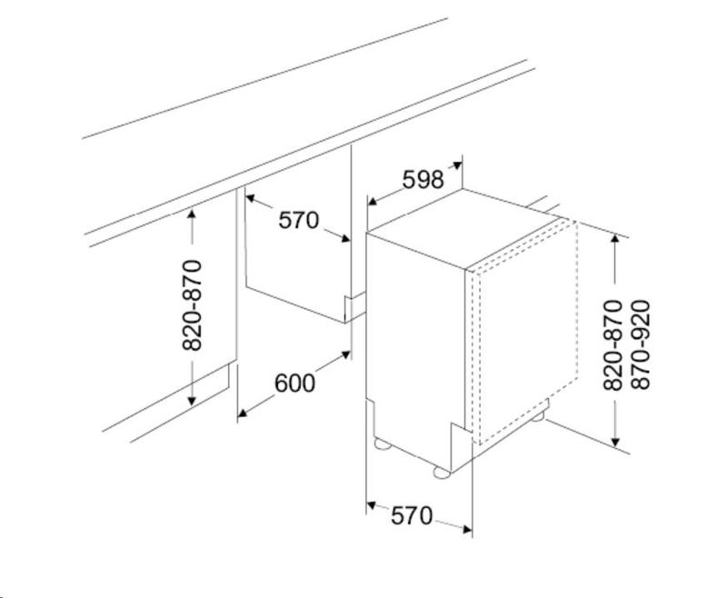 Vestfrost VIDW 2260 BMAD | Integrert oppvaskmaskin 60 cm